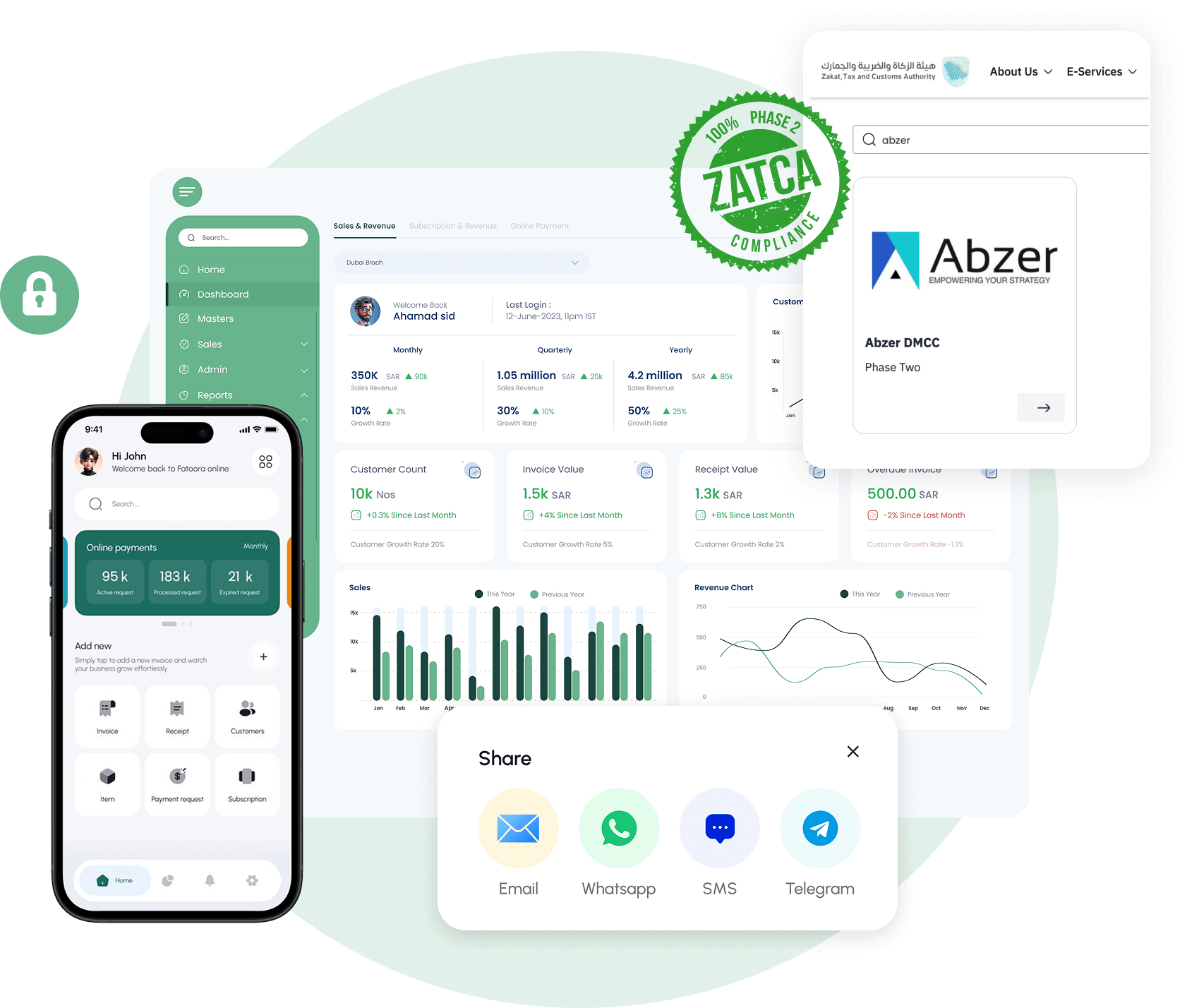ZATCA Phase 2 compliant application